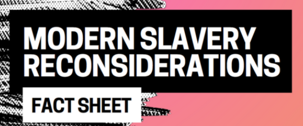 ATMG Briefing: Modern Slavery Reconsiderations supporting image